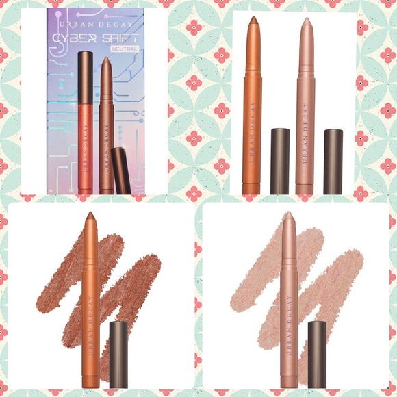 Urban Decay Eyeshadow Cyber Shift 24/7 Eye Shadow Stick Duo Neutral - Picture 2 of 8